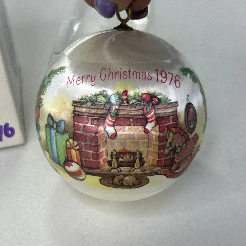 VTG 1976 Raggedy Ann Xmas Ornament Schmid Thread Limited Edition Original Box